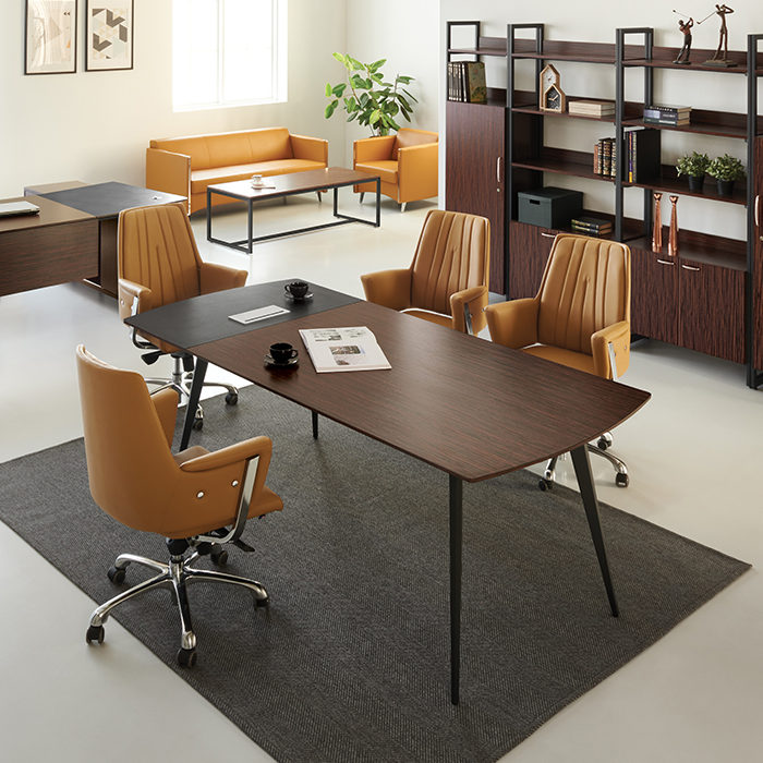 중역 EPT-912 흑단 마이스터 투톤 회의 테이블 사무용가구, 사무실책상, 회의실책상, 사무실파티션